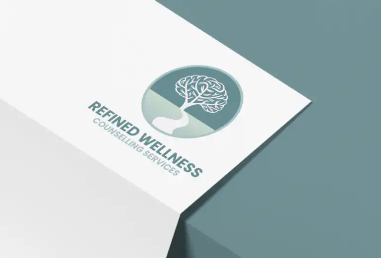 Refined Wellness Counselling Services graphic design project performed by Go Vertical Media Group in St. Thomas Ontario.