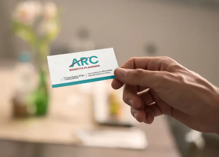 ARC Benefits Planning graphic design project performed by Go Vertical Media Group in St. Thomas Ontario.